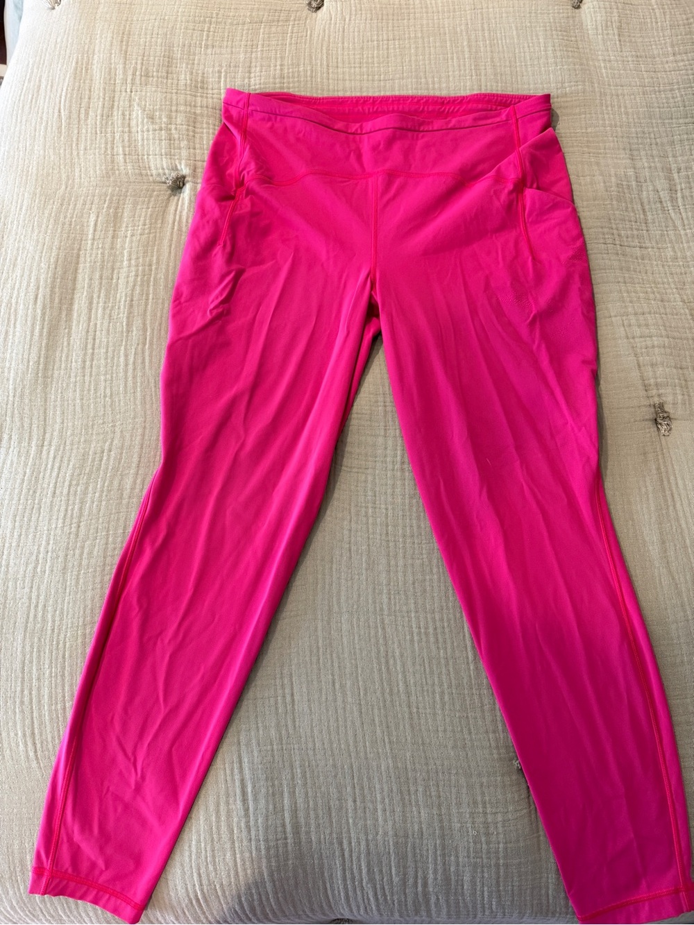 Lululemon Women's High-Rise Pink Active Leggings